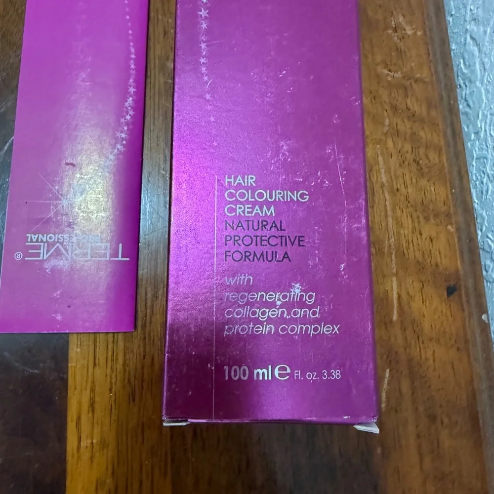 Terme‎ Professional Hair Coloring Cream Formula, 100 ML, 7.32 Medium Beige Blond